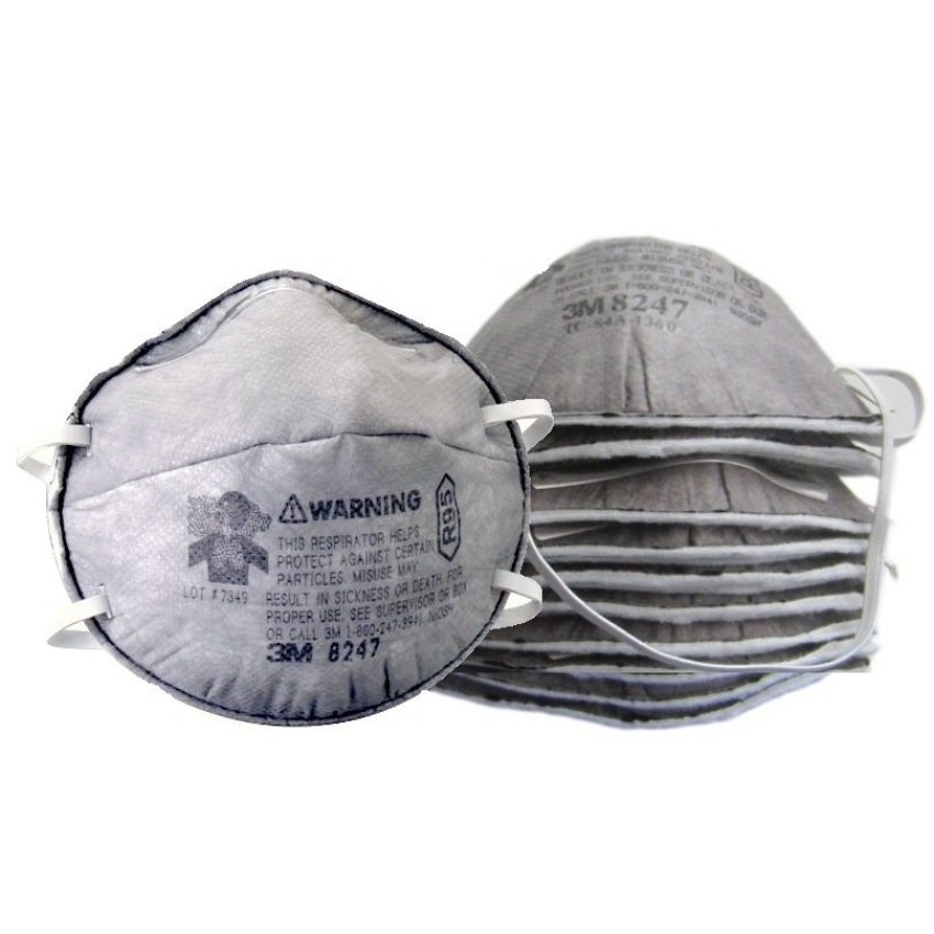 8247 R95 หน้ากากกันสารเคมี